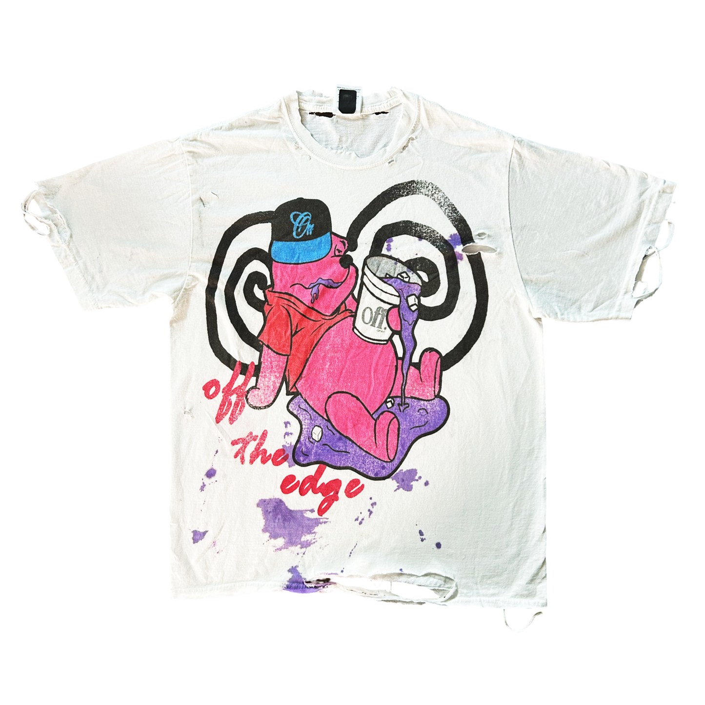 off the edge tee